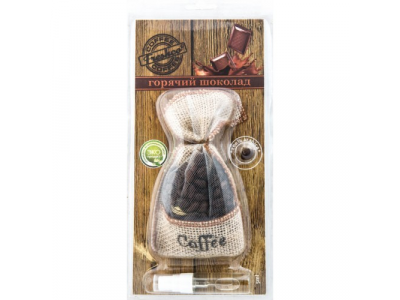 Ароматизатор воздуха подвесной мешочек AZARD "Freshco Coffee" Горячий шоколад