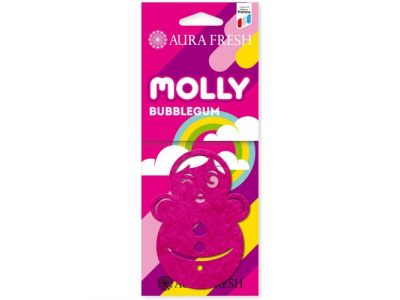 Ароматизатор AURA FRESH MOLLY Bubble Gum от AURA FRESH Ароматизатор AURA FRESH MOLLY Bubble Gum
