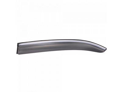 Ветровики SkyLine Honda Civic HB 2012- (with chrome molding)