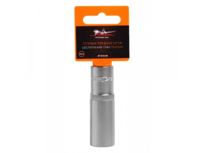 Головка торцевая 1/2 дюйма DR шестигранная 17мм глубокая