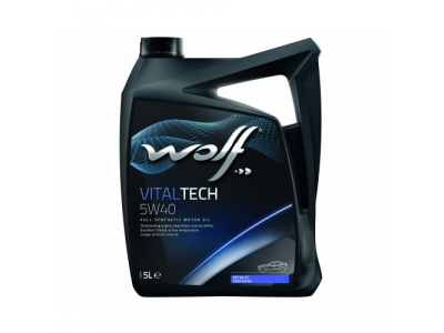 Моторное масло WOLF VITALTECH 5W40 5L