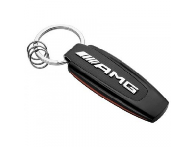 Брелок Mercedes-Benz Key Ring, AMG, Black/Silver/Red от Mercedes Брелок Mercedes-Benz Key Ring, AMG, Black/Silver/Red