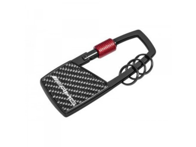 Брелок Mercedes-Benz Key Ring, AMG, Snap Hook, Black / Red от Mercedes Брелок Mercedes-Benz Key Ring, AMG, Snap Hook, Black / Red