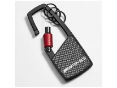 Брелок Mercedes-Benz Key Ring, AMG, Snap Hook, Black / Red от Mercedes Брелок Mercedes-Benz Key Ring, AMG, Snap Hook, Black / Red